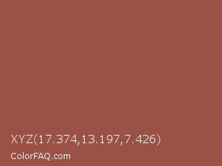 XYZ 17.374,13.197,7.426 Color Image