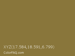 XYZ 17.584,18.591,6.799 Color Image