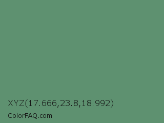 XYZ 17.666,23.8,18.992 Color Image