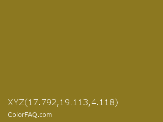 XYZ 17.792,19.113,4.118 Color Image