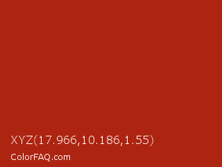 XYZ 17.966,10.186,1.55 Color Image