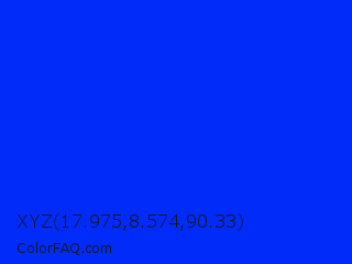 XYZ 17.975,8.574,90.33 Color Image