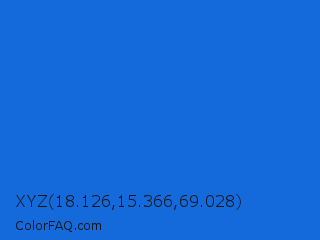XYZ 18.126,15.366,69.028 Color Image
