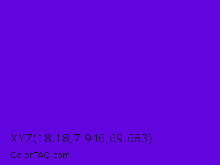 XYZ 18.18,7.946,69.683 Color Image