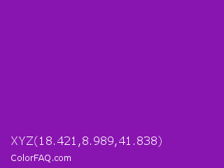 XYZ 18.421,8.989,41.838 Color Image