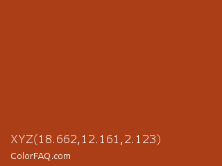 XYZ 18.662,12.161,2.123 Color Image