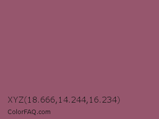 XYZ 18.666,14.244,16.234 Color Image