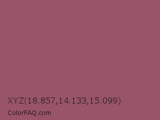 XYZ 18.857,14.133,15.099 Color Image