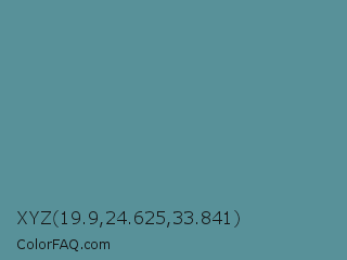 XYZ 19.9,24.625,33.841 Color Image