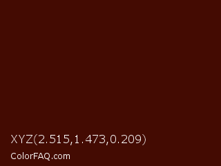 XYZ 2.515,1.473,0.209 Color Image