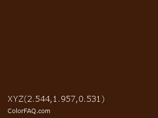 XYZ 2.544,1.957,0.531 Color Image
