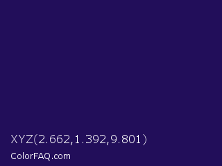 XYZ 2.662,1.392,9.801 Color Image