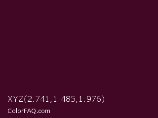 XYZ 2.741,1.485,1.976 Color Image