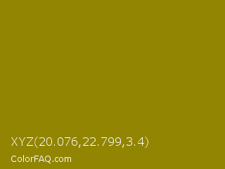 XYZ 20.076,22.799,3.4 Color Image