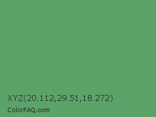 XYZ 20.112,29.51,18.272 Color Image
