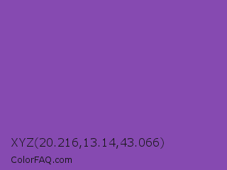 XYZ 20.216,13.14,43.066 Color Image