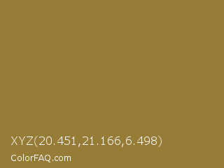 XYZ 20.451,21.166,6.498 Color Image