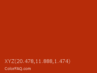 XYZ 20.478,11.888,1.474 Color Image