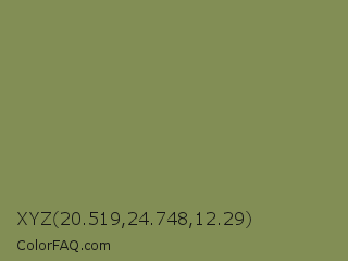 XYZ 20.519,24.748,12.29 Color Image