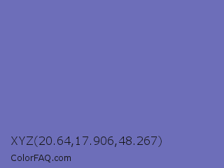 XYZ 20.64,17.906,48.267 Color Image