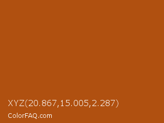 XYZ 20.867,15.005,2.287 Color Image