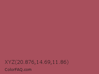 XYZ 20.876,14.69,11.86 Color Image