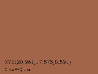 XYZ 20.961,17.575,8.591 Color Image