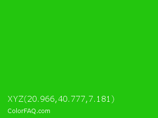 XYZ 20.966,40.777,7.181 Color Image