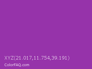 XYZ 21.017,11.754,39.191 Color Image