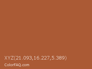 XYZ 21.093,16.227,5.389 Color Image