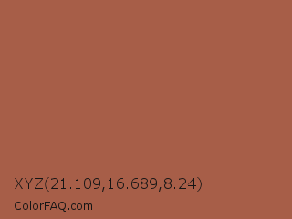 XYZ 21.109,16.689,8.24 Color Image