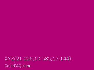 XYZ 21.226,10.585,17.144 Color Image