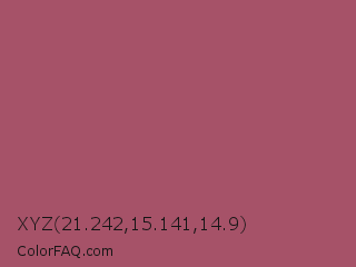 XYZ 21.242,15.141,14.9 Color Image