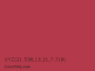 XYZ 21.538,13.21,7.718 Color Image