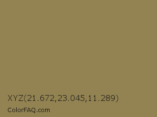 XYZ 21.672,23.045,11.289 Color Image