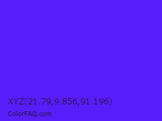 XYZ 21.79,9.856,91.196 Color Image