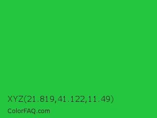 XYZ 21.819,41.122,11.49 Color Image