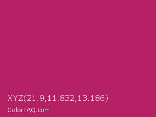 XYZ 21.9,11.832,13.186 Color Image