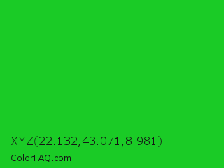 XYZ 22.132,43.071,8.981 Color Image