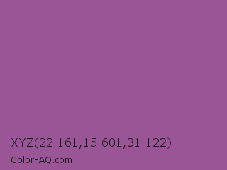 XYZ 22.161,15.601,31.122 Color Image