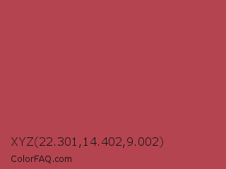 XYZ 22.301,14.402,9.002 Color Image