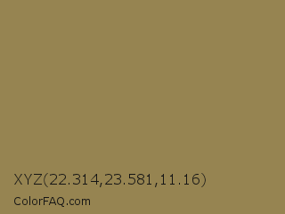 XYZ 22.314,23.581,11.16 Color Image