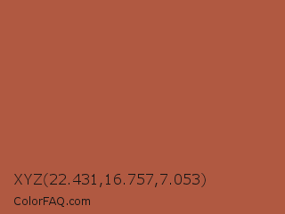 XYZ 22.431,16.757,7.053 Color Image
