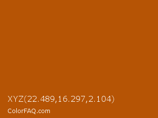 XYZ 22.489,16.297,2.104 Color Image