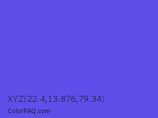 XYZ 22.4,13.876,79.34 Color Image