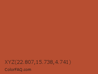 XYZ 22.807,15.738,4.741 Color Image