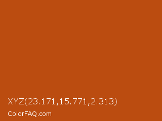XYZ 23.171,15.771,2.313 Color Image