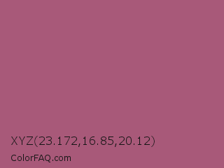 XYZ 23.172,16.85,20.12 Color Image