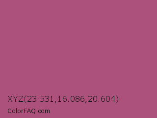 XYZ 23.531,16.086,20.604 Color Image