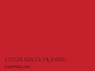 XYZ 24.024,13.14,3.653 Color Image